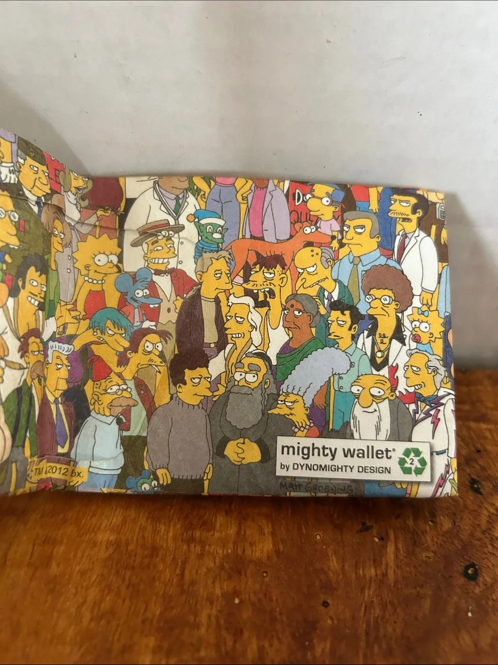 MIGHTY WALLET Simpsons Paper Thin Wallet